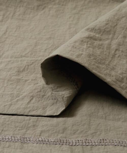 ITEMS URBANRESEARCH（アイテムズ アーバンリサーチ）の「ドッキングナイロンワンピース（ワンピース・レディース・ブラック/カーキ・FREE）」の18枚目の写真