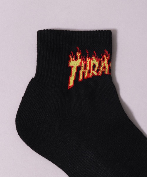 THRASHER（スラッシャー）の「(LF)【THRASHER】【3足セット】ロゴ ジャガード クォーターソックス（ソックス/靴下・メンズ・ブラック系2/ブラック系3/その他2/その他3/その他1/ブラック系4・25～27cm）」の17枚目の写真