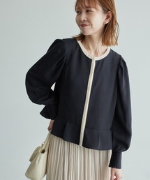 ROPE' PICNIC | 【WEB限定カラー:サックス】羽織りとしても着られるブラウス(シャツ/ブラウス)