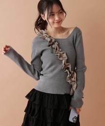 tiny tiny（ティニーティニー）の「ミニリボン付きショルダーストラップ[tiny tiny(ティニーティニー)]（スマホグッズ）」