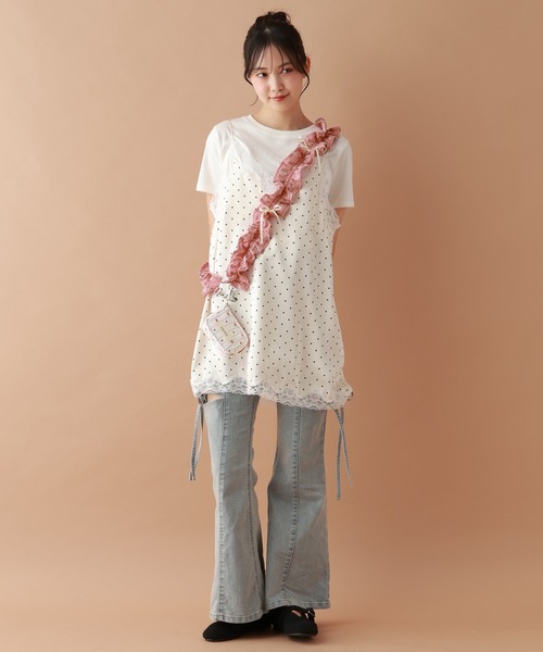 tiny tiny（ティニーティニー）の「ミニリボン付きショルダーストラップ[tiny tiny(ティニーティニー)]（スマホグッズ・レディース・ブラック/ピンク/グレー/レッド/レオパード/イエロー/ライトブルー/ホワイト/ブルー/レッド系その他/ベージュ/グリーン/桜/ブルー系その他/オフホワイト/ブラック系その他/ライトブラウン/レッド系その他2/アイボリー/イエロー系その他・0）」の22枚目の写真