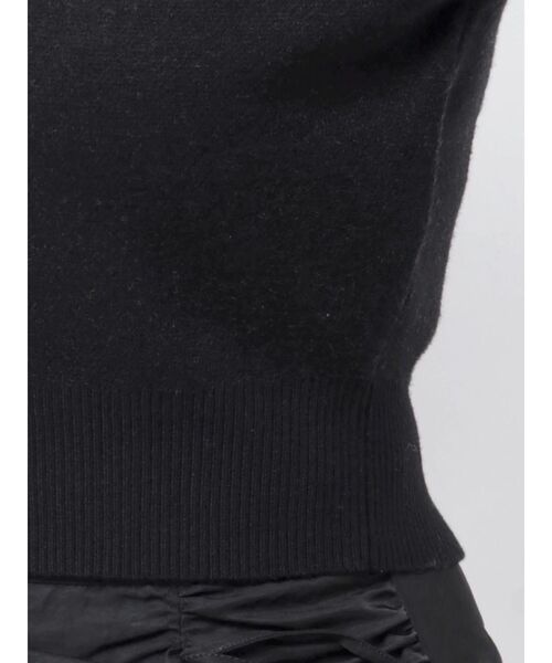 jouetie（ジュエティ）の「ローズジャガードロゴニット（ニット/セーター・レディース・グレー/ブルー/ブラック/アイボリー・MEDIUM）」の13枚目の写真