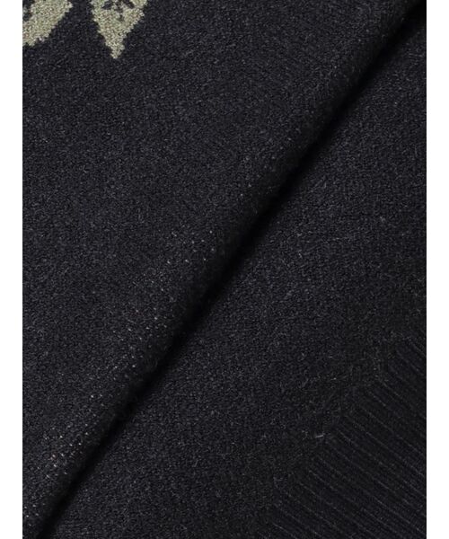 jouetie（ジュエティ）の「ローズジャガードロゴニット（ニット/セーター・レディース・グレー/ブルー/ブラック/アイボリー・MEDIUM）」の14枚目の写真