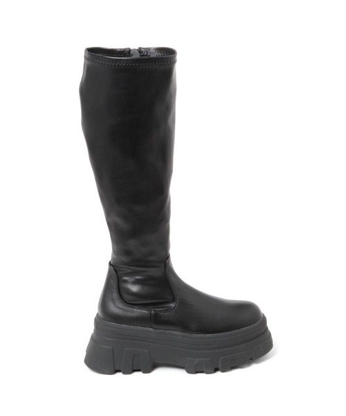 repipi armario（レピピ アルマリオ）の「ストレッチロングブーツ（ブーツ・キッズ・ブラック・MEDIUM/LARGE/SMALL）」の11枚目の写真