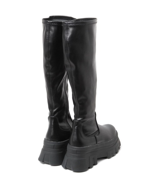 repipi armario（レピピ アルマリオ）の「ストレッチロングブーツ（ブーツ・キッズ・ブラック・MEDIUM/LARGE/SMALL）」の12枚目の写真