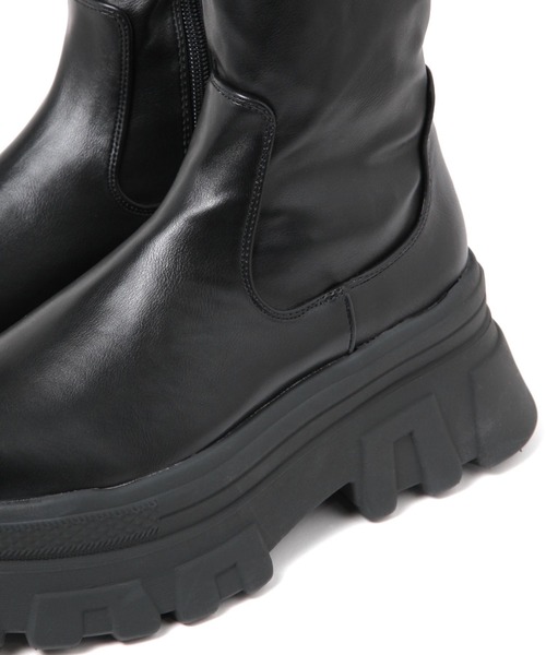 repipi armario（レピピ アルマリオ）の「ストレッチロングブーツ（ブーツ・キッズ・ブラック・MEDIUM/LARGE/SMALL）」の15枚目の写真