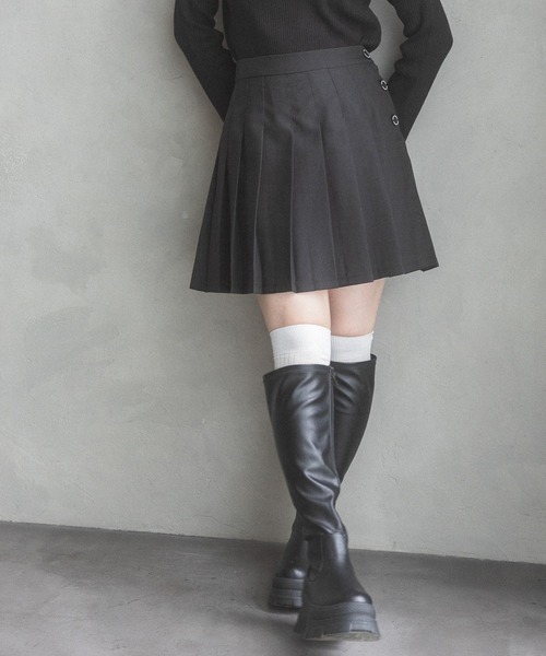 repipi armario（レピピ アルマリオ）の「ストレッチロングブーツ（ブーツ・キッズ・ブラック・MEDIUM/LARGE/SMALL）」の22枚目の写真