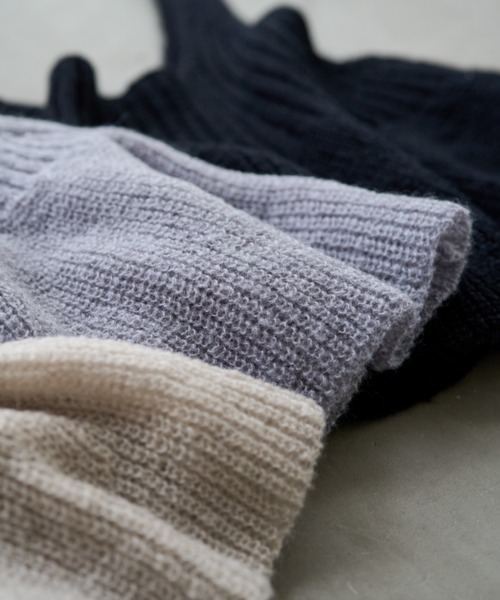 PUAL CE CIN（ピュアルセシン）の「リブ×畦ニットビスチェ（ベスト・レディース・ブラック/ベージュ/グレー・FREE）」の21枚目の写真