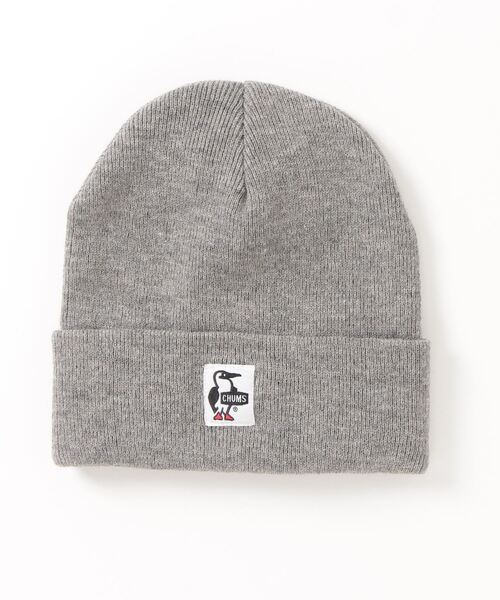 CHUMS(チャムス)の「CHUMS/チャムス キッズ ビーニー ニット帽 ビーニーCH25-1043(ニットキャップ/ビーニー・キッズ・グレー/グリーン・FREE)」の1枚目の写真