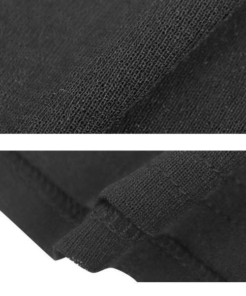 KOBE LETTUCE（コウベレタス）の「袖シアートップス（Tシャツ/カットソー・レディース・ブラック/オフホワイト/ブラウン/チャコール・M）」の12枚目の写真