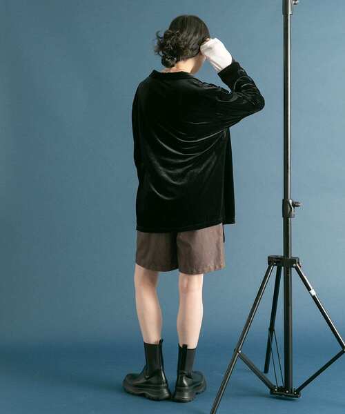 KBF（ケイビーエフ）の「ピンタックショートパンツ（その他パンツ・レディース・カーキ/ブラウン/ブラック/チャコールグレー・ONE）」の15枚目の写真