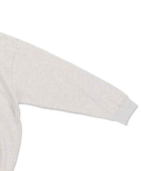 SPINNS（スピンズ）の「ストリート/ハーフジップワッペンロゴスウェット（スウェット・メンズ・ブルー/オフホワイト/アッシュグレー/ブラック・ONESIZE）」の21枚目の写真