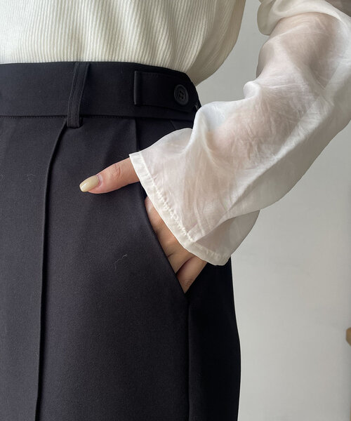 【セール】ピンタックショートパンツ（その他パンツ）｜CAPRICIEUX LE'MAGE（カプリシューレマージュ）