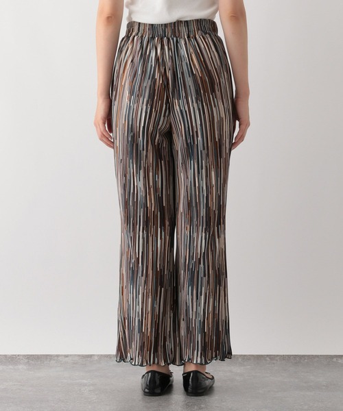 GLOBAL WORK Smile Seed Store（グローバルワーク スマイルシードストア）の「柄プリーツフレアパンツ/147047（その他パンツ・レディース・グリーン系その他/ブルー系その他・MEDIUM/LARGE）」の6枚目の写真