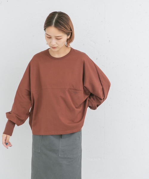 【セール】スプリットドルマンカットソー（Tシャツ/カットソー）｜EKAL（エカル）