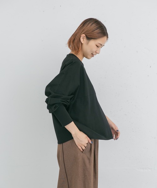 【セール】スプリットドルマンカットソー（Tシャツ/カットソー）｜EKAL（エカル）