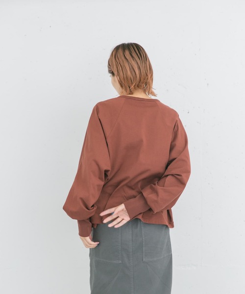 【セール】スプリットドルマンカットソー（Tシャツ/カットソー）｜EKAL（エカル）