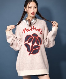 PBLIM | PBLIM/フラワーモチーフニット(ニット/セーター)