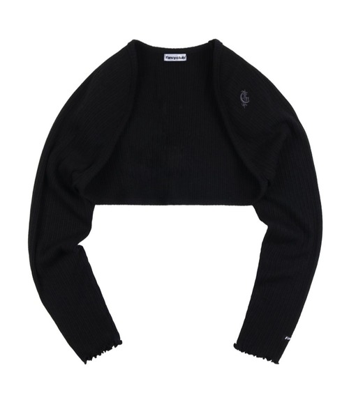 FANCY CLUB（ファンシークラブ）の「NASTY FANCY CLUB／ボレロ SET UP（カーディガン/ボレロ・レディース・ブラック/クリーム・FREE）」の15枚目の写真