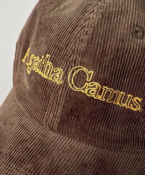 CANAL JEAN（キャナルジーン）の「Lakey Park　Agatha CamusコーデュロイCAP（キャップ・レディース・ブラウン・ONE SIZE）」の5枚目の写真