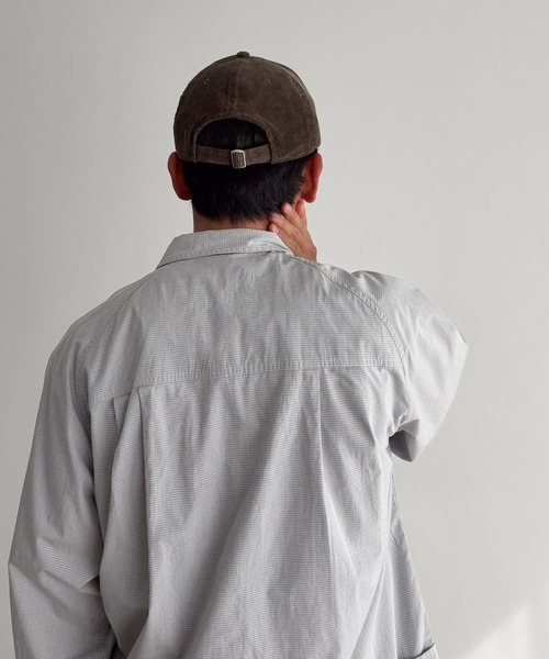 CANAL JEAN（キャナルジーン）の「Lakey Park　Agatha CamusコーデュロイCAP（キャップ・レディース・ブラウン・ONE SIZE）」の6枚目の写真