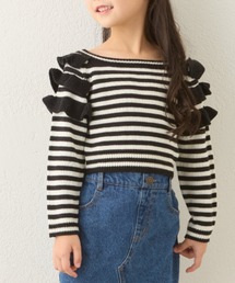 CIAOPANIC TYPY | 【KIDS】袖フリルニット(ニット/セーター)