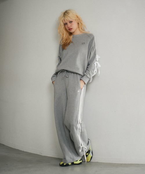 ダブルラインリボンスウェットパンツ（スウェットパンツ）｜ACLENT