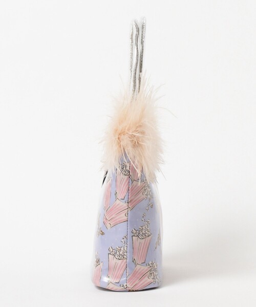 HEY!MrsROSE(ヘイミセスローズ)の「HEY!Mrs ROSE / Marabou バッグ(トートバッグ・レディース・ライトブルー/ピンク・ONE SIZE)」の10枚目の写真