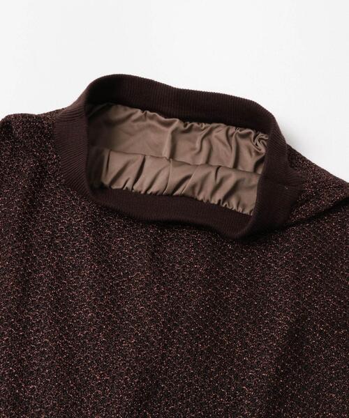 ITEMS URBANRESEARCH(アイテムズ アーバンリサーチ)の「ラメメッシュニットスカート(スカート・レディース・ゴールド/ブラウン・FREE)」の12枚目の写真