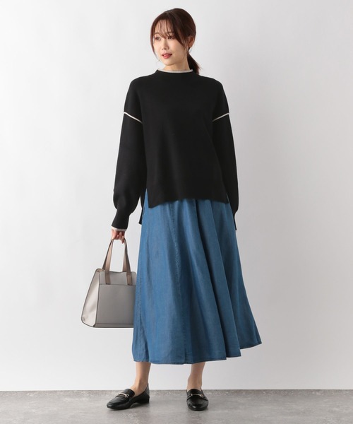 セール】メルティパイピングプルオーバー/115933（ニット/セーター