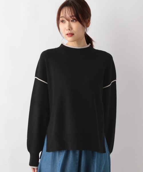 セール】メルティパイピングプルオーバー/115933（ニット/セーター