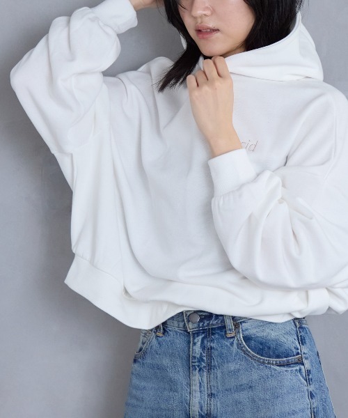 セール】胸元刺繍 ドルマンパーカー（パーカー）｜TRIANGLE