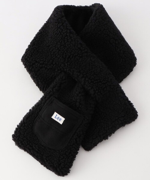 FREAK'S STORE(フリークスストア)の「限定展開 Lee/リー KIDS BOA MUFFLER / LA0618(マフラー・キッズ・ブラック/ナチュラル・SMALL)」の2枚目の写真