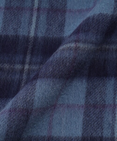 Afternoon Tea(アフタヌーンティー)の「タータンチェック柄マフラー/Afternoon Tea Original Tartans(マフラー・レディース・ブルー/レッド/アイボリー・ONE SIZE)」の8枚目の写真