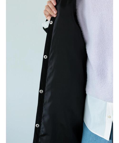 Lugnoncure（ルノンキュール）の「フード取外しキルトロングコート（その他アウター・レディース・モカ/ネイビー/ブラック・M/L）」の13枚目の写真