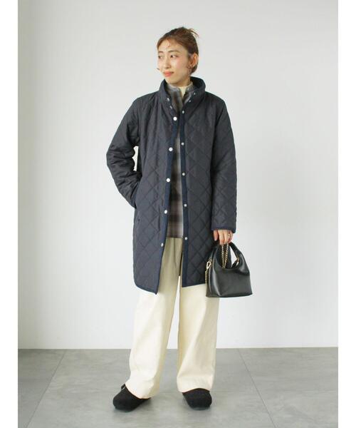 Lugnoncure（ルノンキュール）の「フード取外しキルトロングコート（その他アウター・レディース・モカ/ネイビー/ブラック・M/L）」の17枚目の写真
