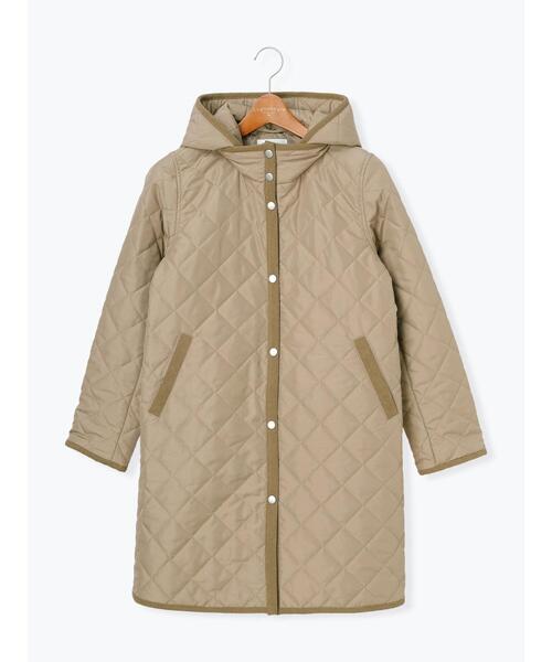 Lugnoncure（ルノンキュール）の「フード取外しキルトロングコート（その他アウター・レディース・モカ/ネイビー/ブラック・M/L）」の22枚目の写真