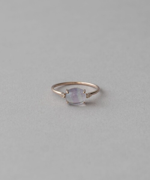 ete（エテ）の「[Winter/JUST MY TREAT] K10MPG クォーツ×フローライト