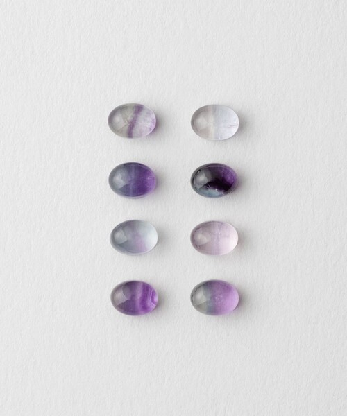 ete（エテ）の「[Winter/JUST MY TREAT] K10MPG クォーツ×フローライト