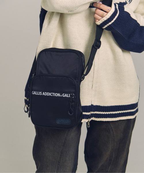 OUTDOOR PRODUCTS(アウトドアプロダクツ)の「GA×OUTDOOR PRODUCTS SHOULDER BAG(ショルダーバッグ・メンズ・ブラック・FREE)」の2枚目の写真