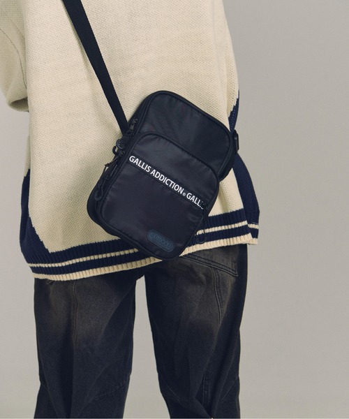 OUTDOOR PRODUCTS(アウトドアプロダクツ)の「GA×OUTDOOR PRODUCTS SHOULDER BAG(ショルダーバッグ・メンズ・ブラック・FREE)」の4枚目の写真