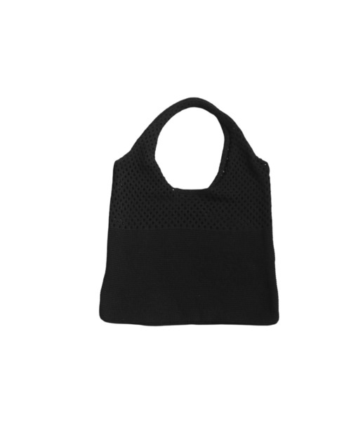 antiqua（アンティカ）の「ニットバッグ（トートバッグ・レディース・ブラック/ベージュ・FREE）」の13枚目の写真