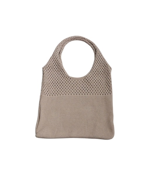 antiqua（アンティカ）の「ニットバッグ（トートバッグ・レディース・ブラック/ベージュ・FREE）」の14枚目の写真