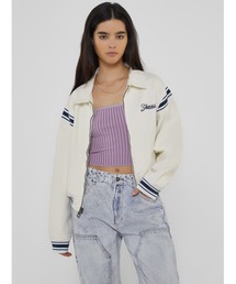 Guess | GUESS Originals Cropped Coaches Jacket アウター ジャケット レディース(その他アウター)