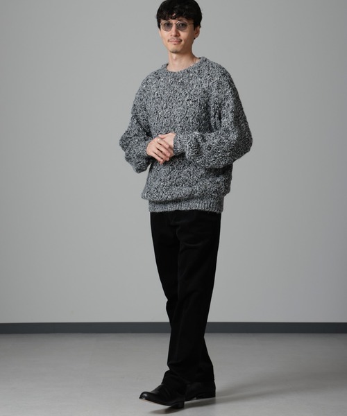 NANO universe(ナノユニバース)の「タックテーパードコーデュロイパンツ(その他パンツ・メンズ・ブラック/ブラウン/アイボリー・S/M/L/XL)」の9枚目の写真