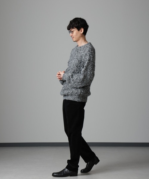 NANO universe(ナノユニバース)の「タックテーパードコーデュロイパンツ(その他パンツ・メンズ・ブラック/ブラウン/アイボリー・S/M/L/XL)」の6枚目の写真