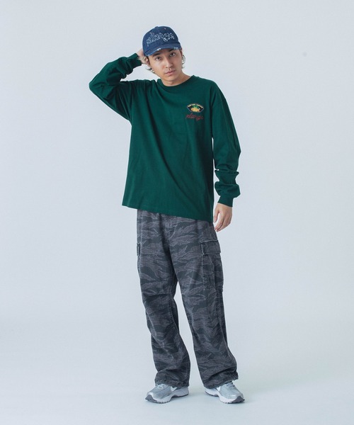 XLARGE(エクストララージ)の「TIGER CAMO CARGO PANTS(カーゴパンツ・メンズ・ブラック/オリーブ・30inch/32inch/34inch/36inch)」の7枚目の写真