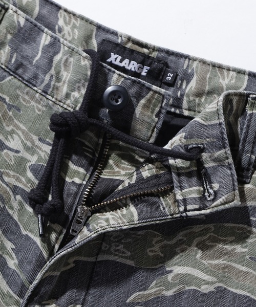 XLARGE(エクストララージ)の「TIGER CAMO CARGO PANTS(カーゴパンツ・メンズ・ブラック/オリーブ・30inch/32inch/34inch/36inch)」の17枚目の写真
