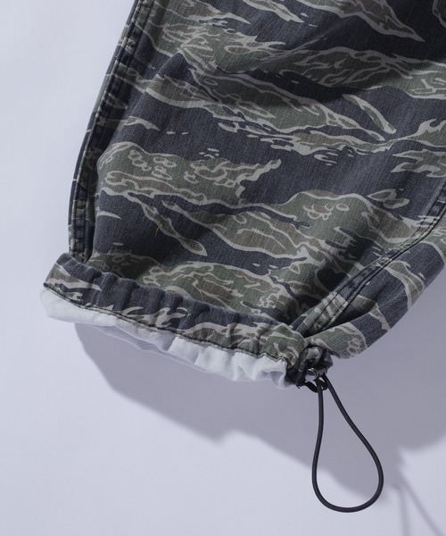 XLARGE(エクストララージ)の「TIGER CAMO CARGO PANTS(カーゴパンツ・メンズ・ブラック/オリーブ・30inch/32inch/34inch/36inch)」の14枚目の写真