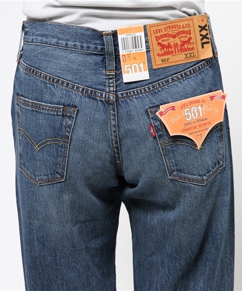 501(ゴーマルイチ)の「XXL 501 フラッグ ブルー/Made In USA/11.75oz(デニムパンツ・レディース・インディゴブルー・25inch/24inch/26inch/23inch)」の6枚目の写真